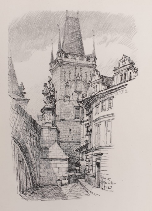 Praha - Vysoká Mostní věž