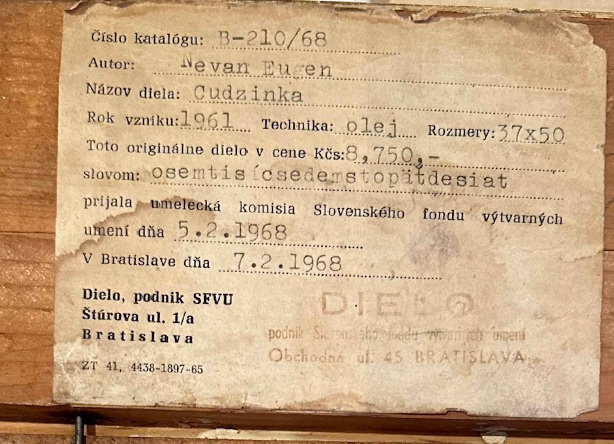 Cudzinka - Eugen Nevan