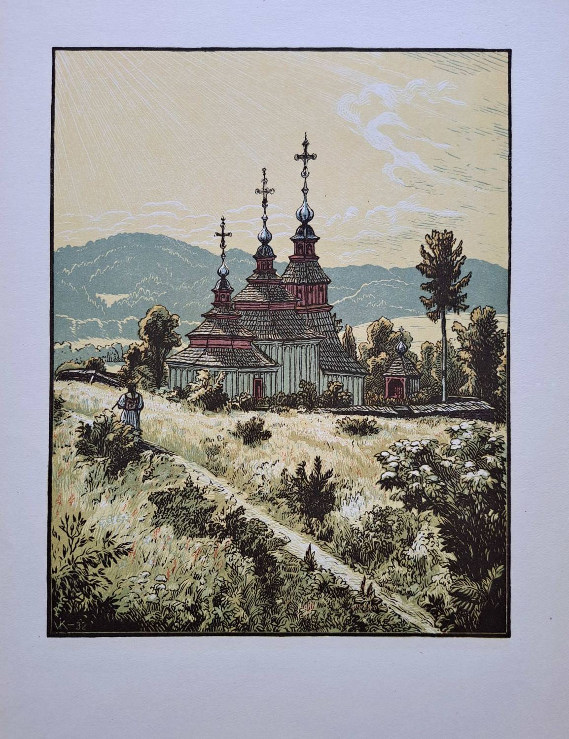 Drevený kostol vo Vyšnom Mirošove