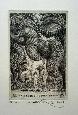 Ex Libris Joop Sliep