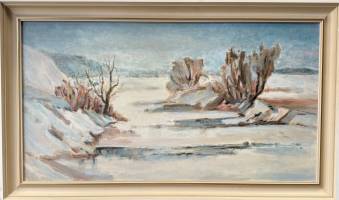 Obrázok Ondava v zime