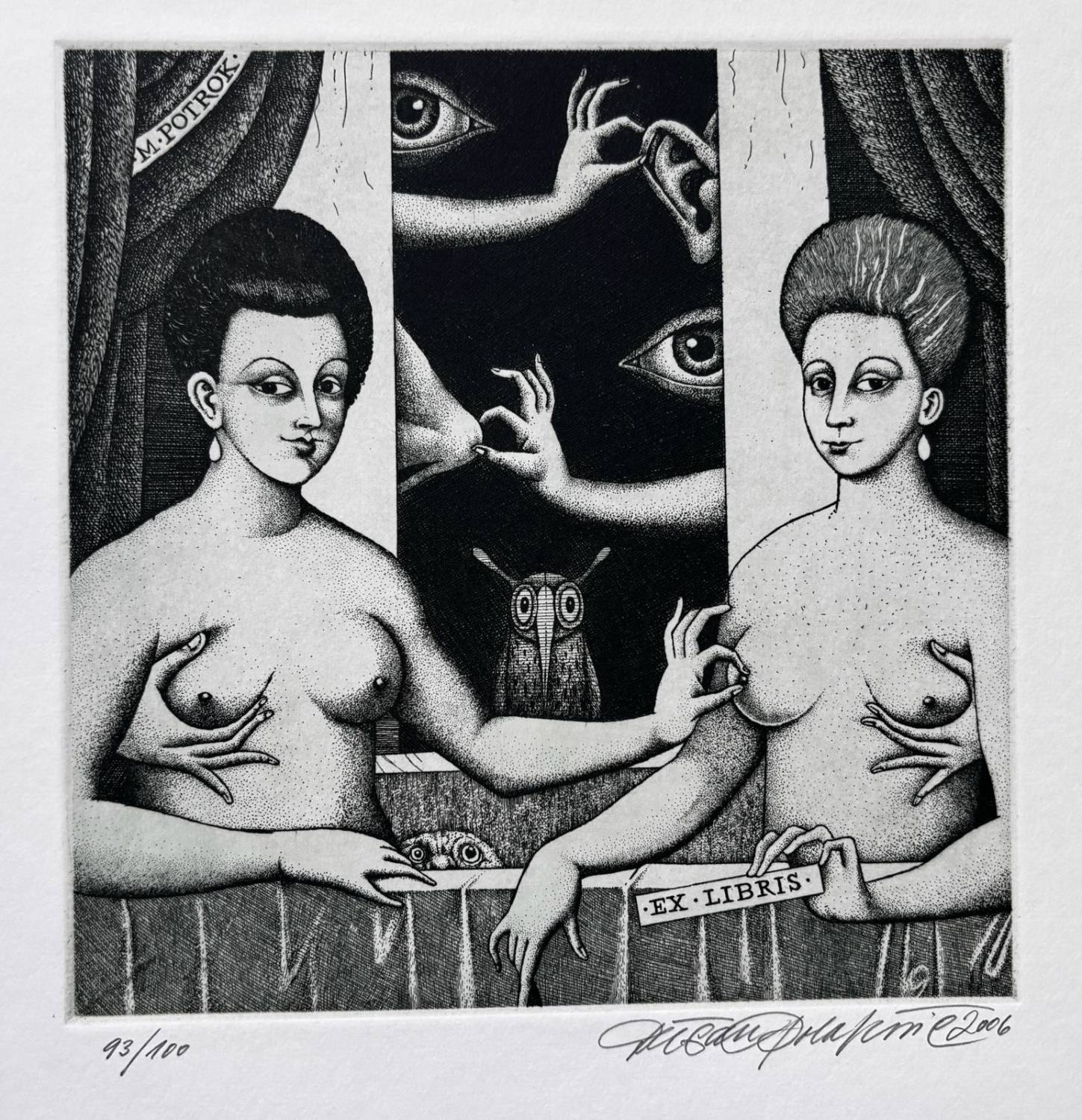 Ex libris M. Potrok