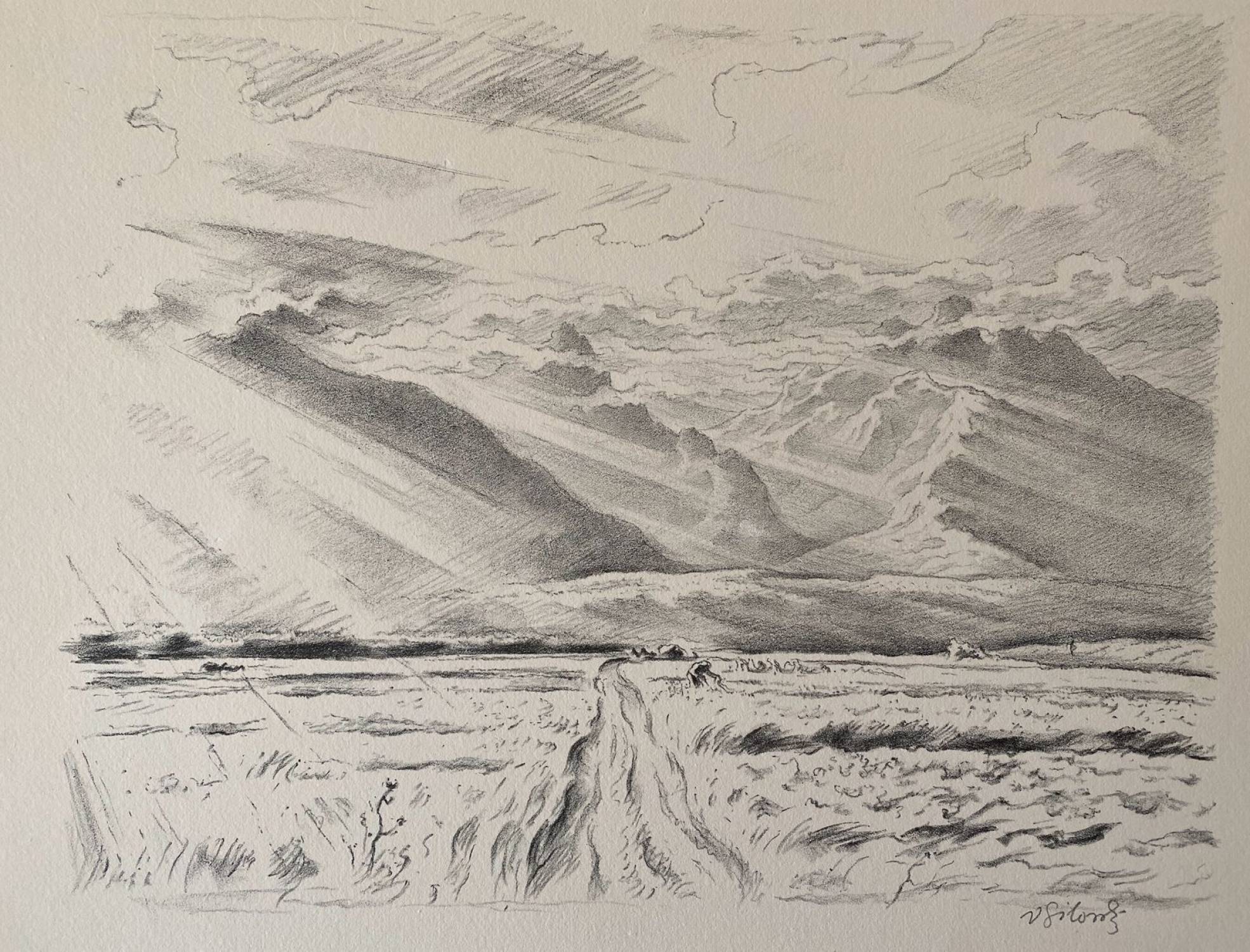 Vysoké Tatry od Veľkého Slavkova