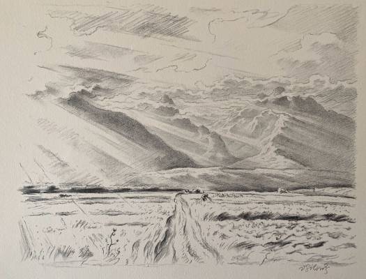 Vysoké Tatry od Veľkého Slavkova