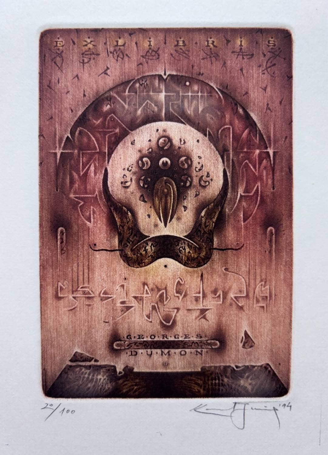 Ex Libris George Dumon