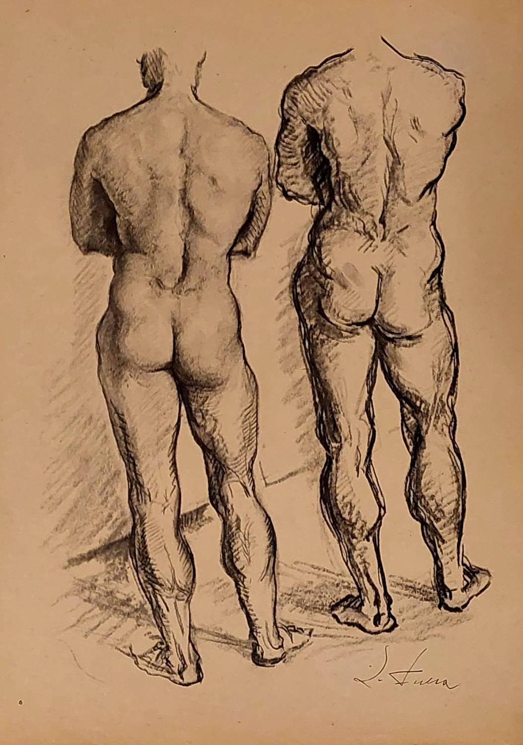 Dvojitý mužský akt