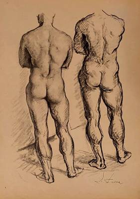 Dvojitý mužský akt