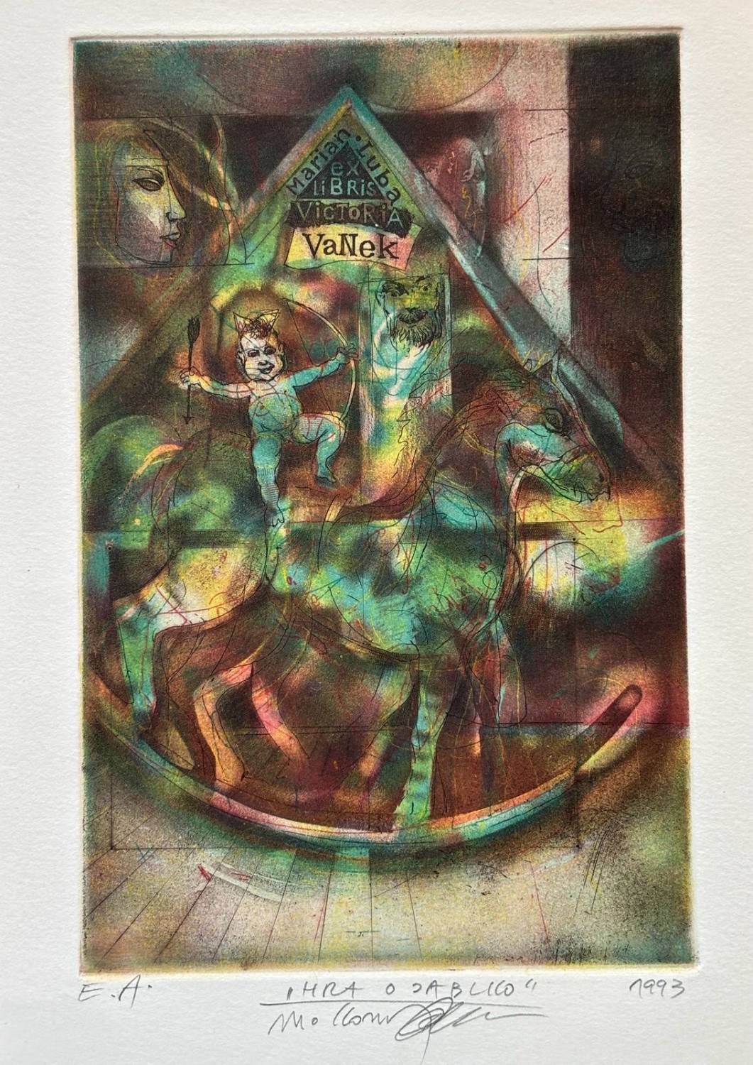 Ex Libris Marian Luba (Hra o Jablko)