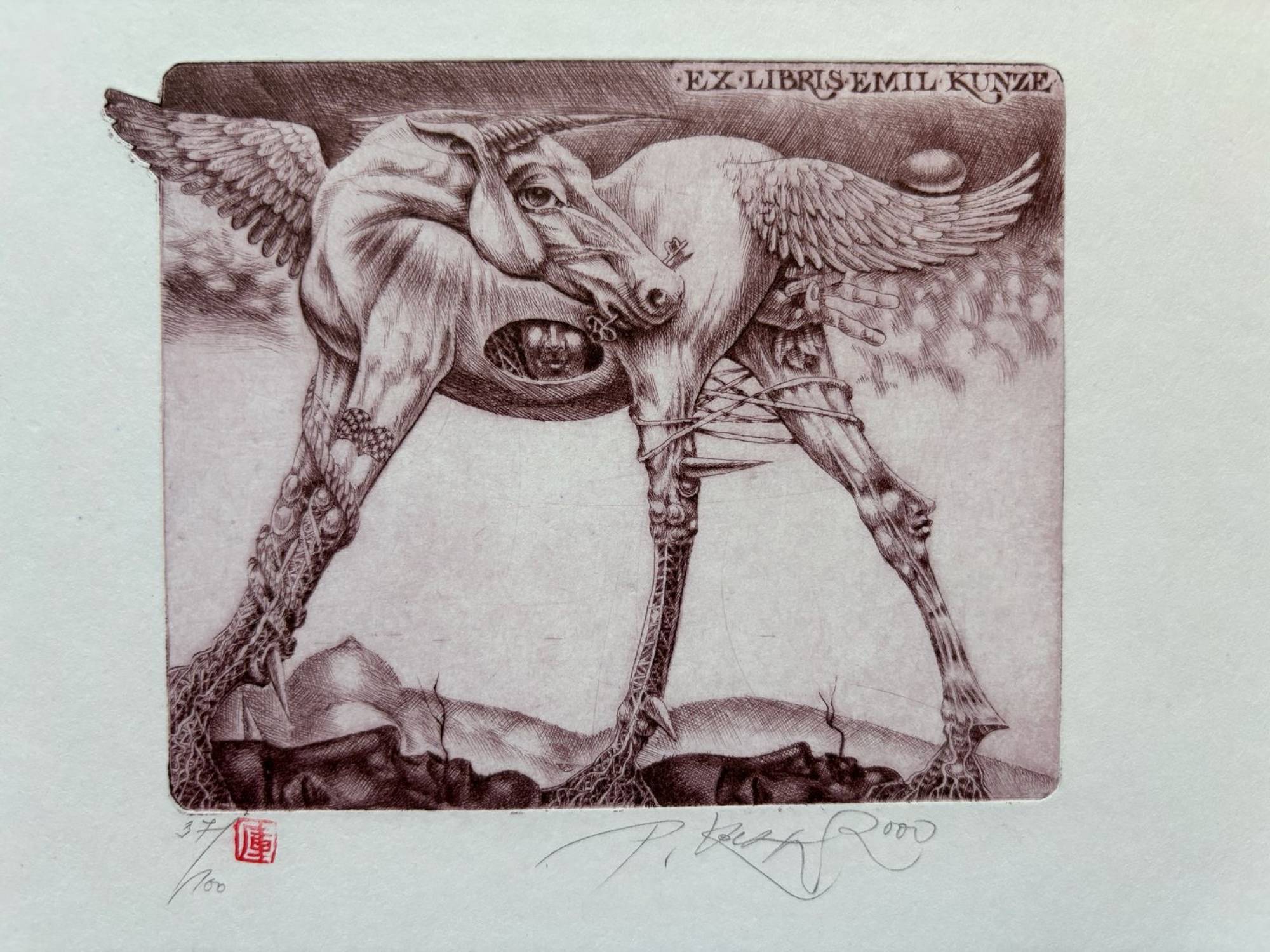 Ex Libris Emil Kunze