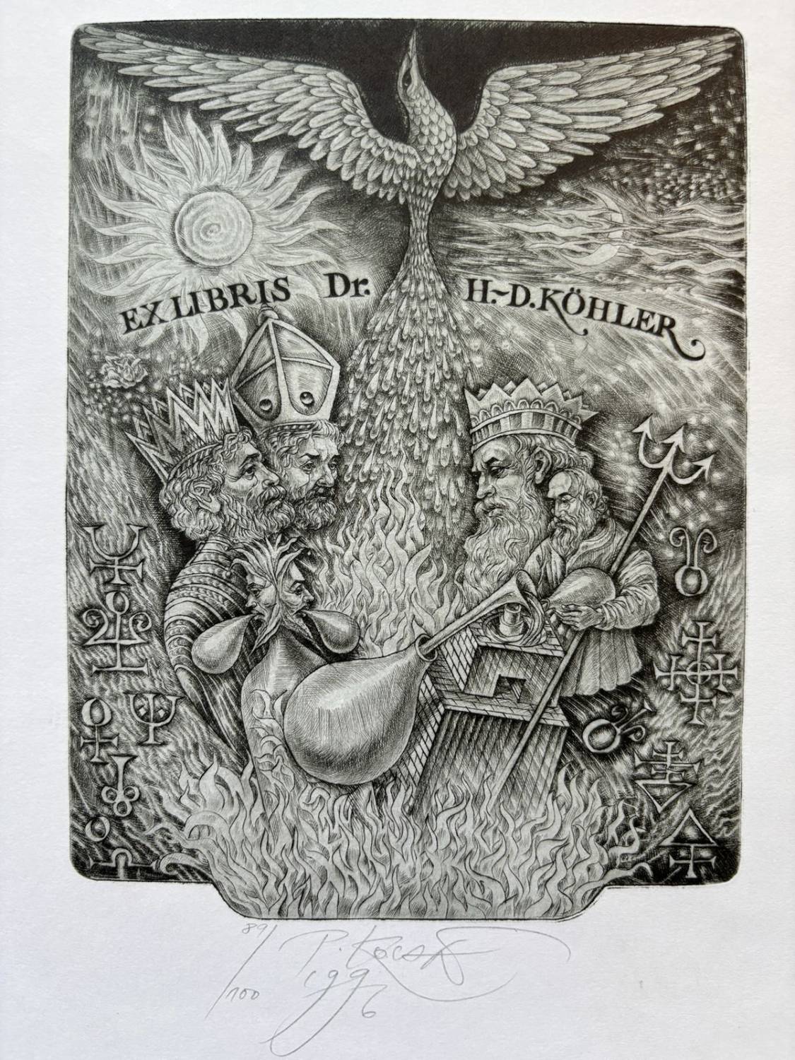 Ex Libris Dr. H. D. Köhler