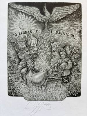 Ex Libris Dr. H. D. Köhler