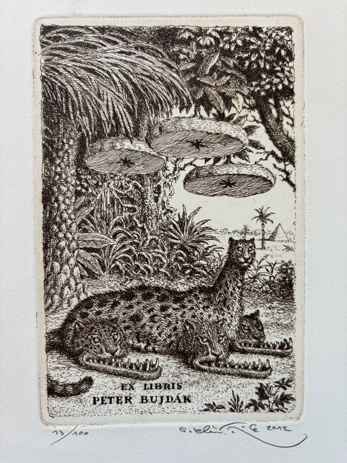 Ex libris Peter Bujdák