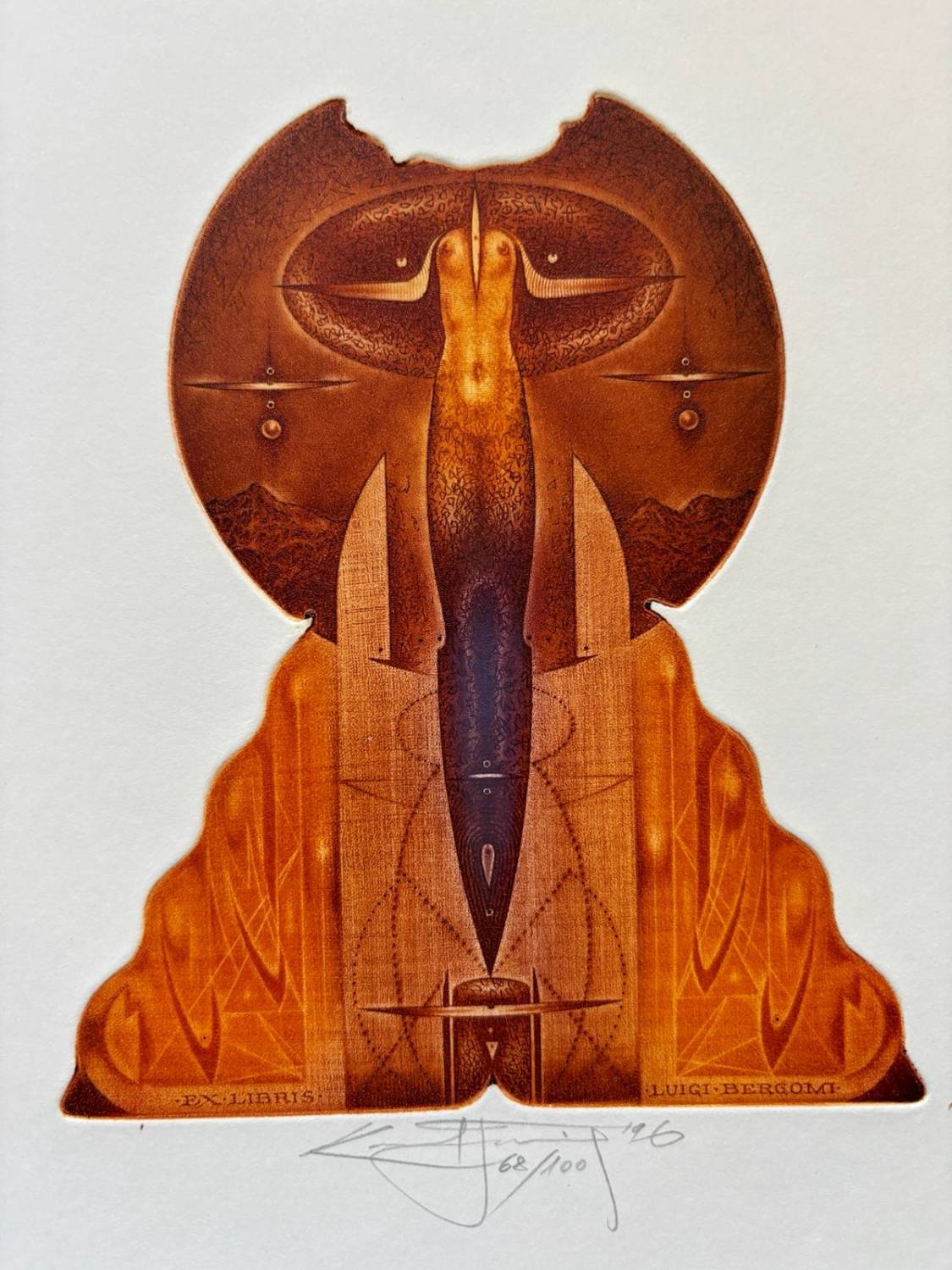 Ex Libris Luigi Bergomi