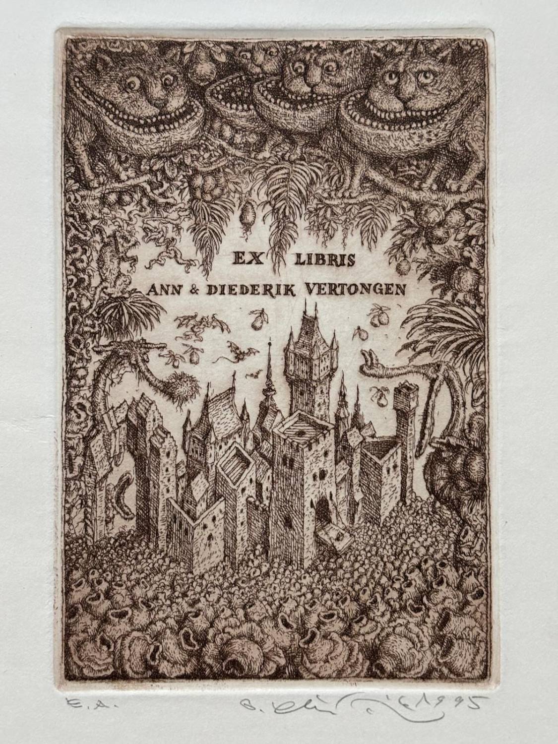 Ex Libris Ann & Diederik Vertongen