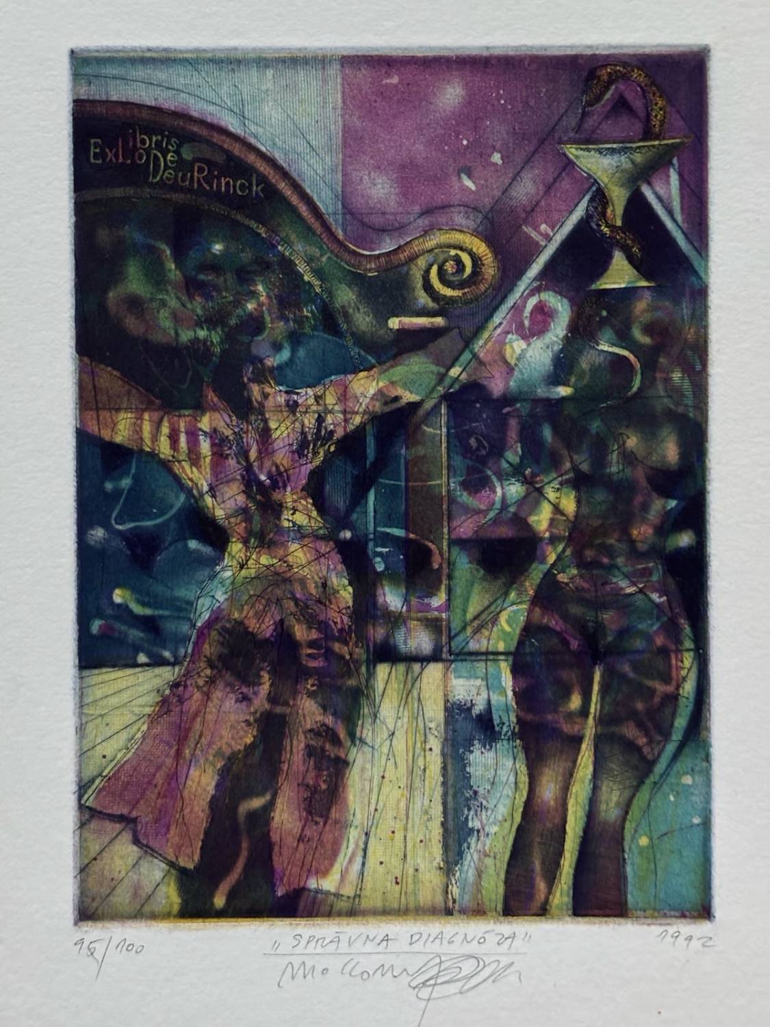 Ex Libris de Deurinck (Správna diagnóza)