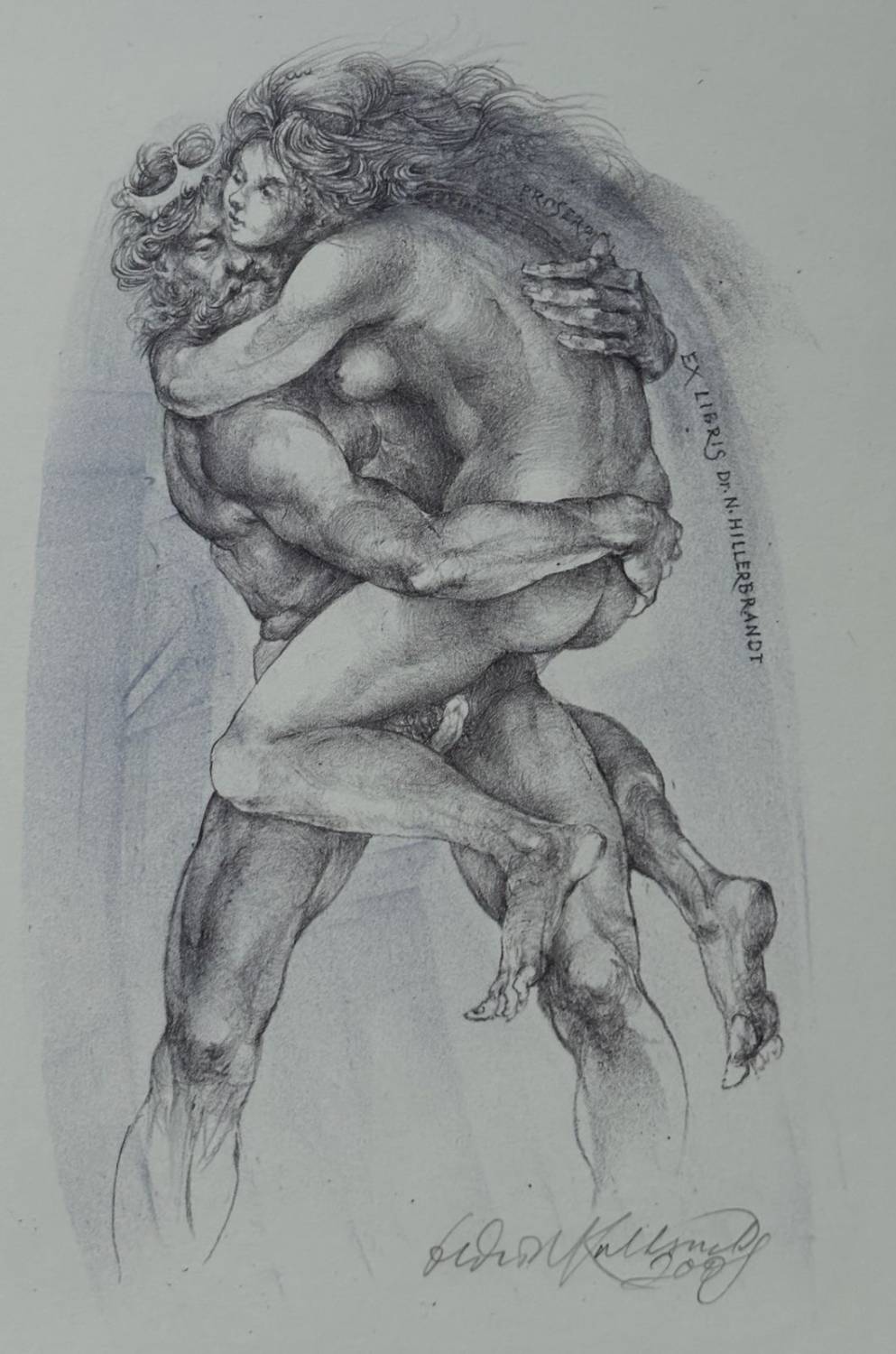 Ex Libris Dr. Hillerbrandt