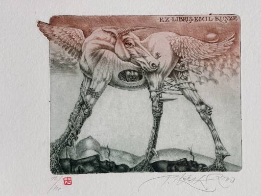 Ex Libris Emil Kunze I