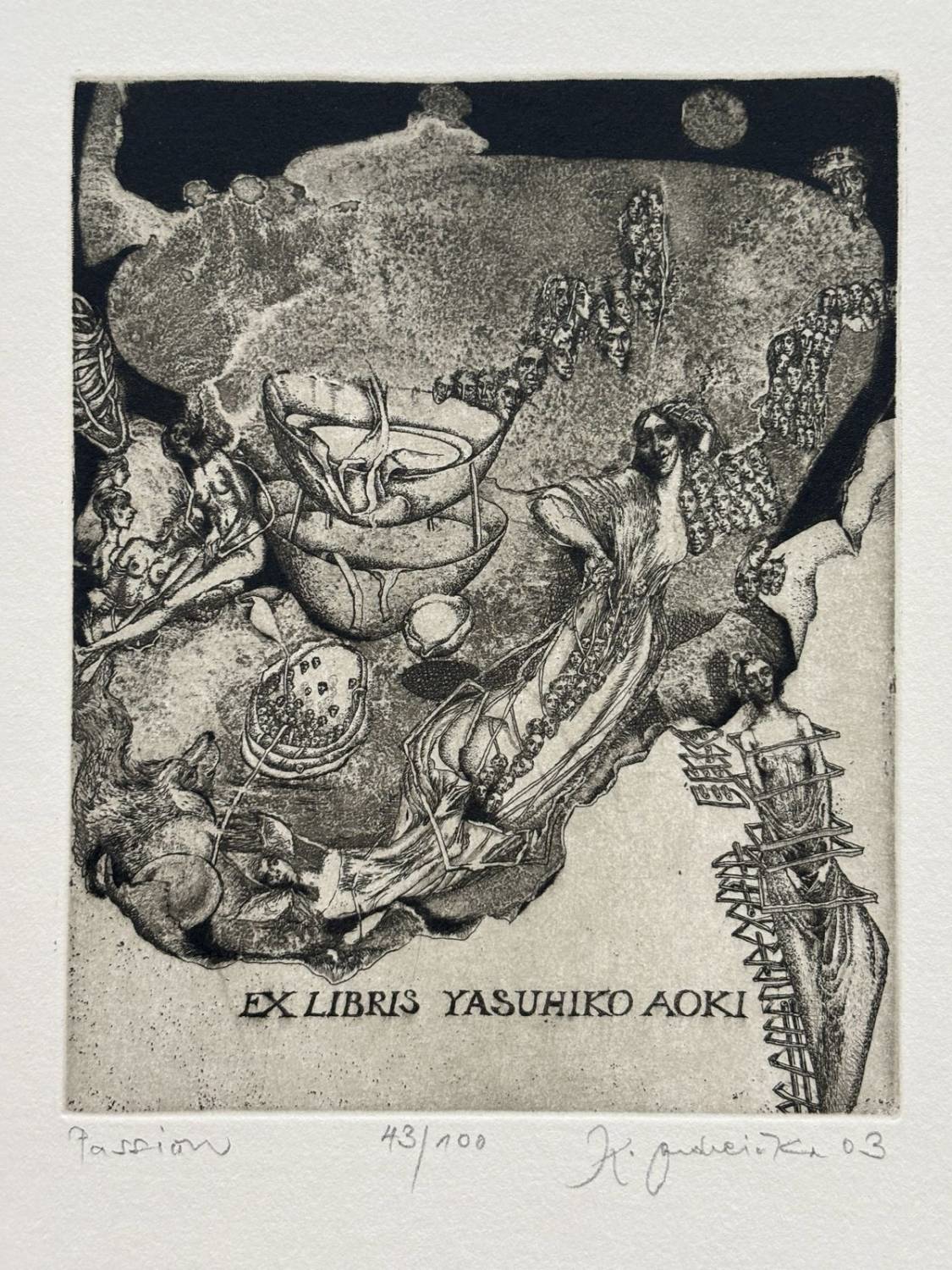 Ex Libris Yasuhiko Aoki - Passion