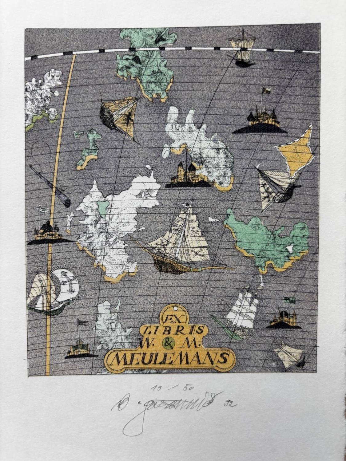 Ex Libris W. and M. Meulemans