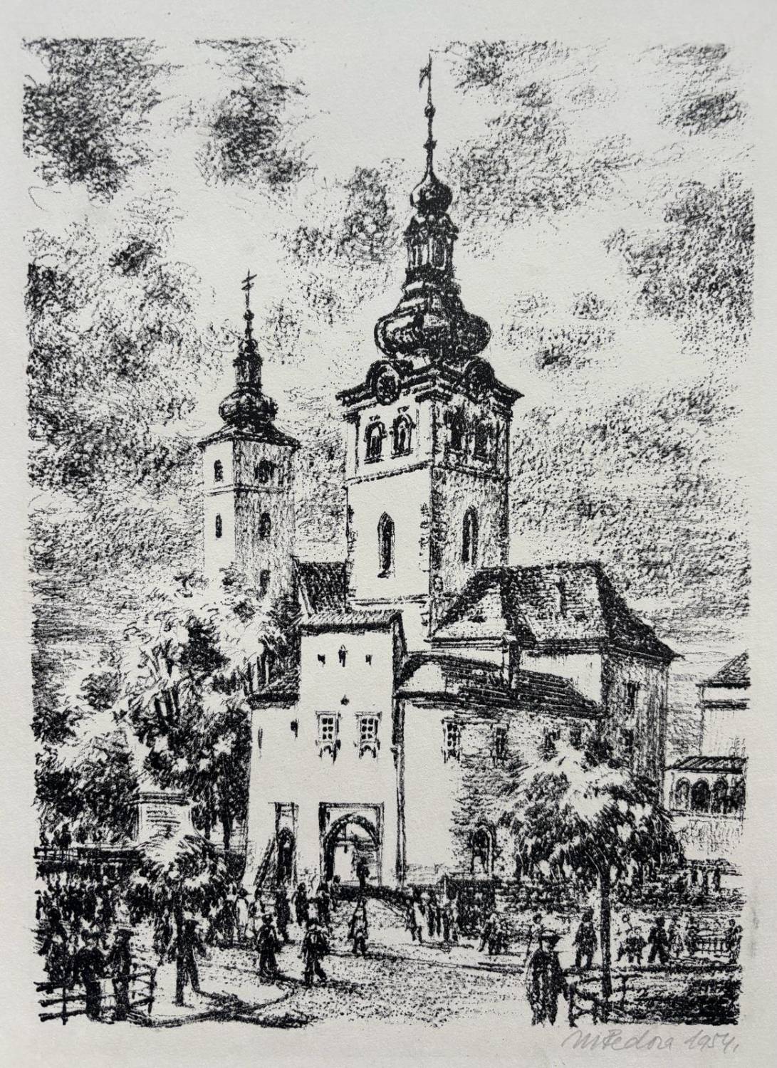 Mestský hrad - Barbakan