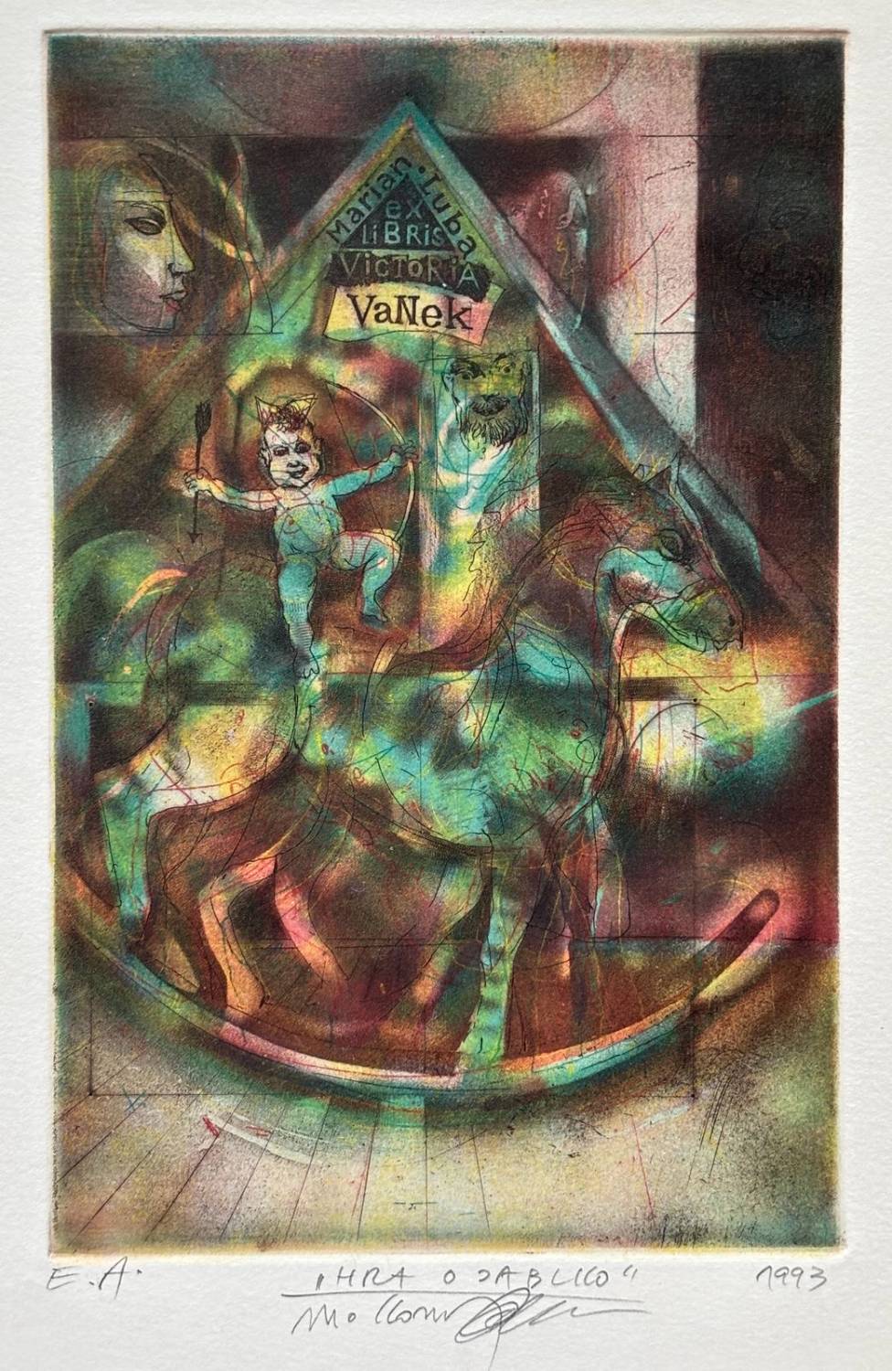 Ex Libris Victoria Vanek