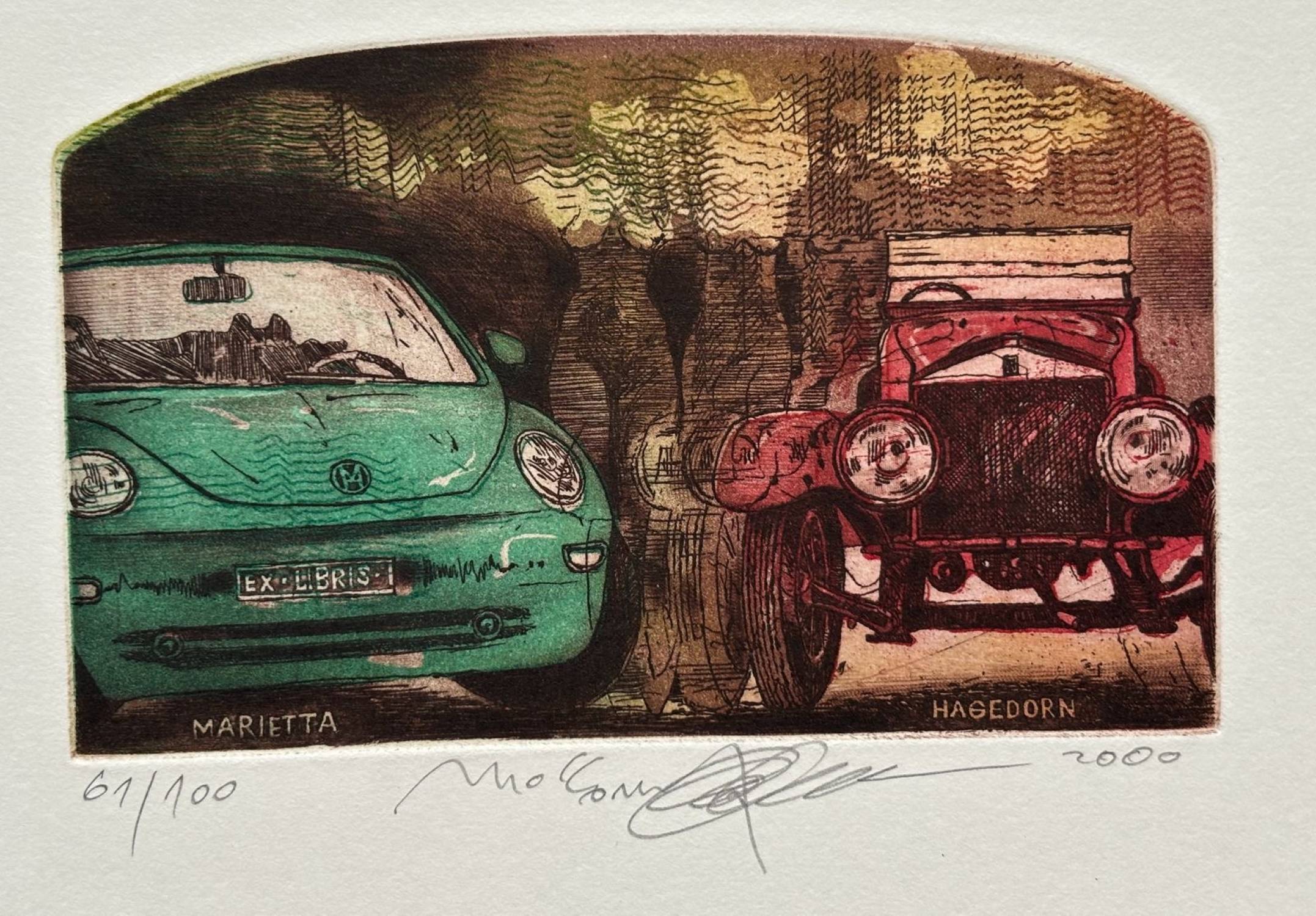 Ex Libris Marietta Hagedorn