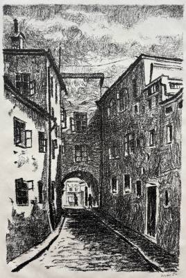 Strieborná ulica v Banskej Bystrici