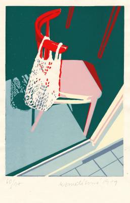 Stolička so sieťovkou