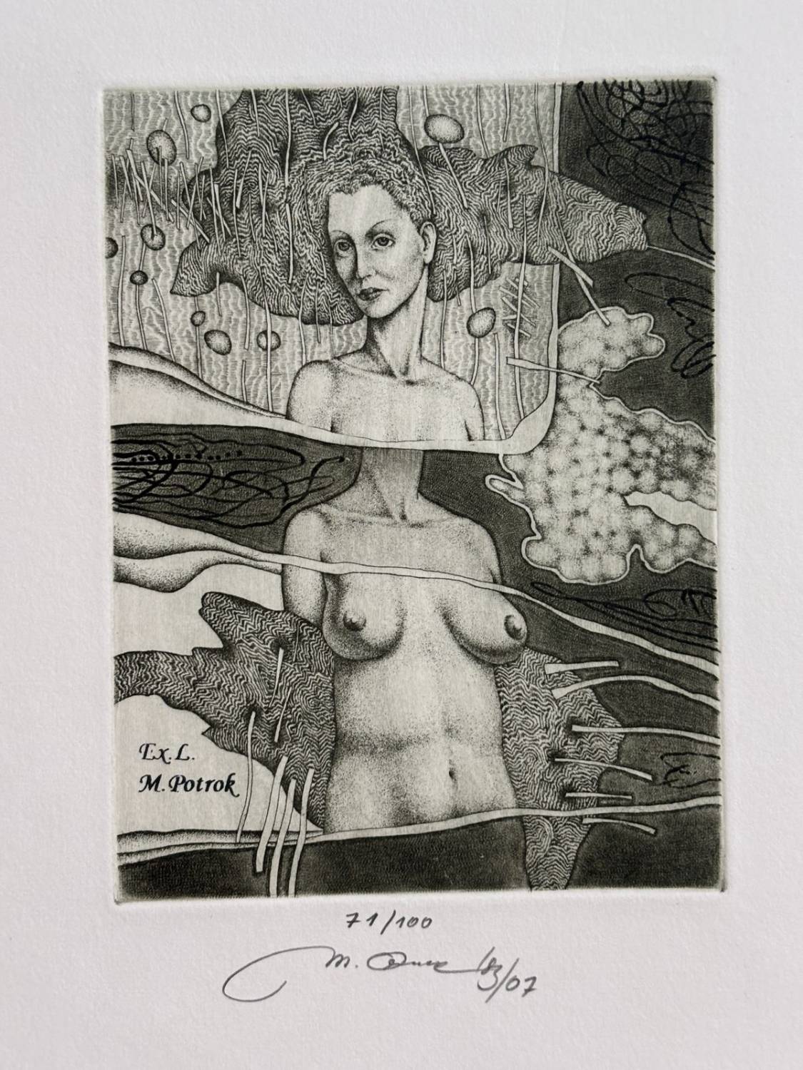 Ex Libris L. M. Potrok