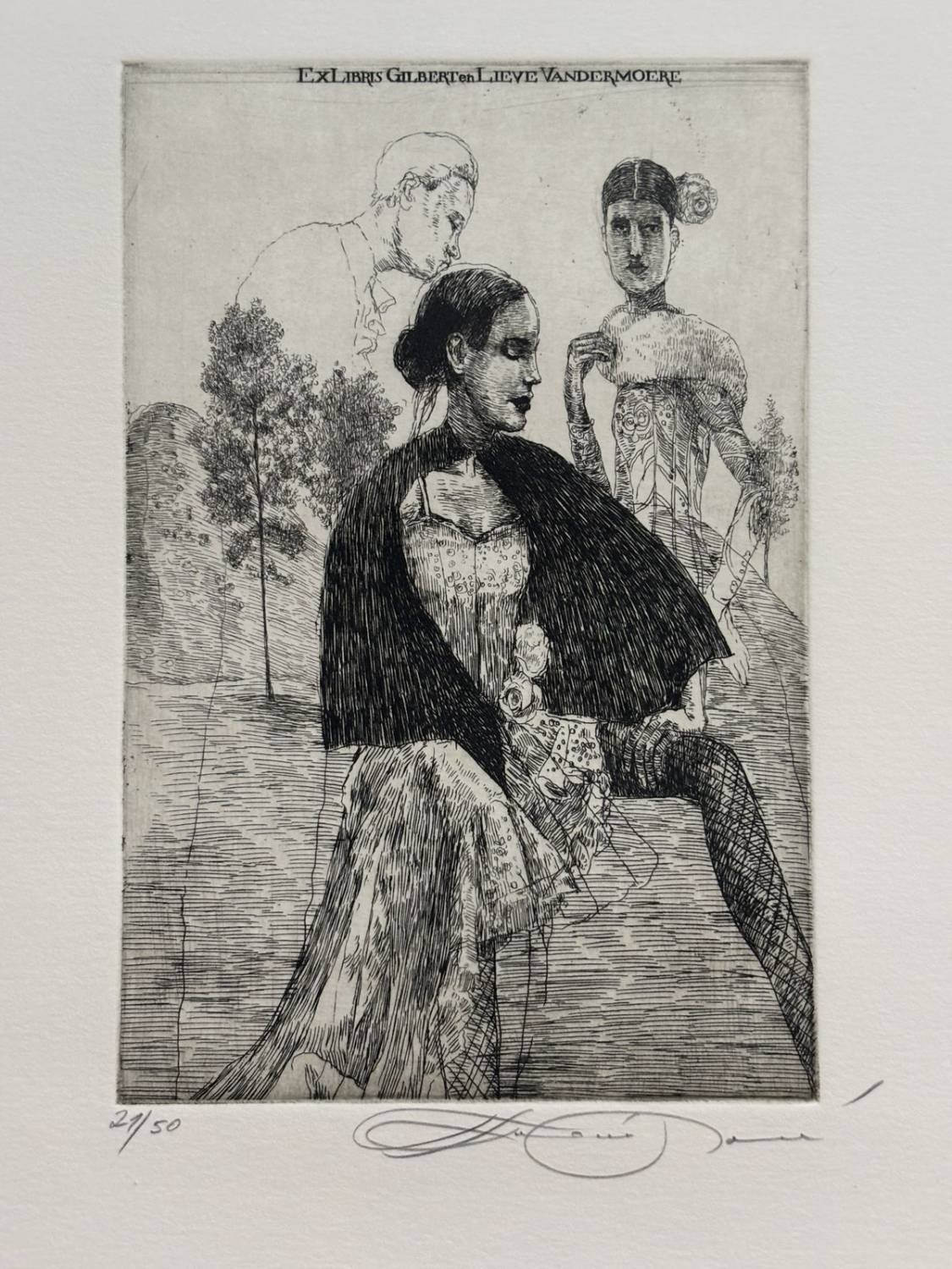 Ex Libris Gilbert en Lieve Vandermoere