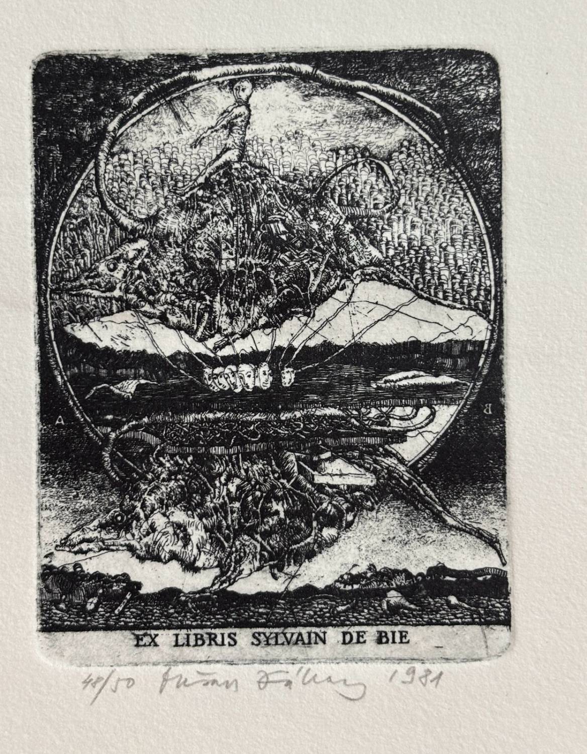 Ex Libris S. de Bie