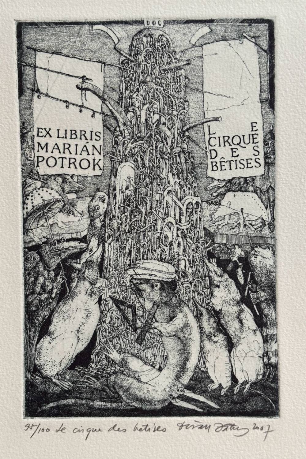 Ex Libris M. Potrok