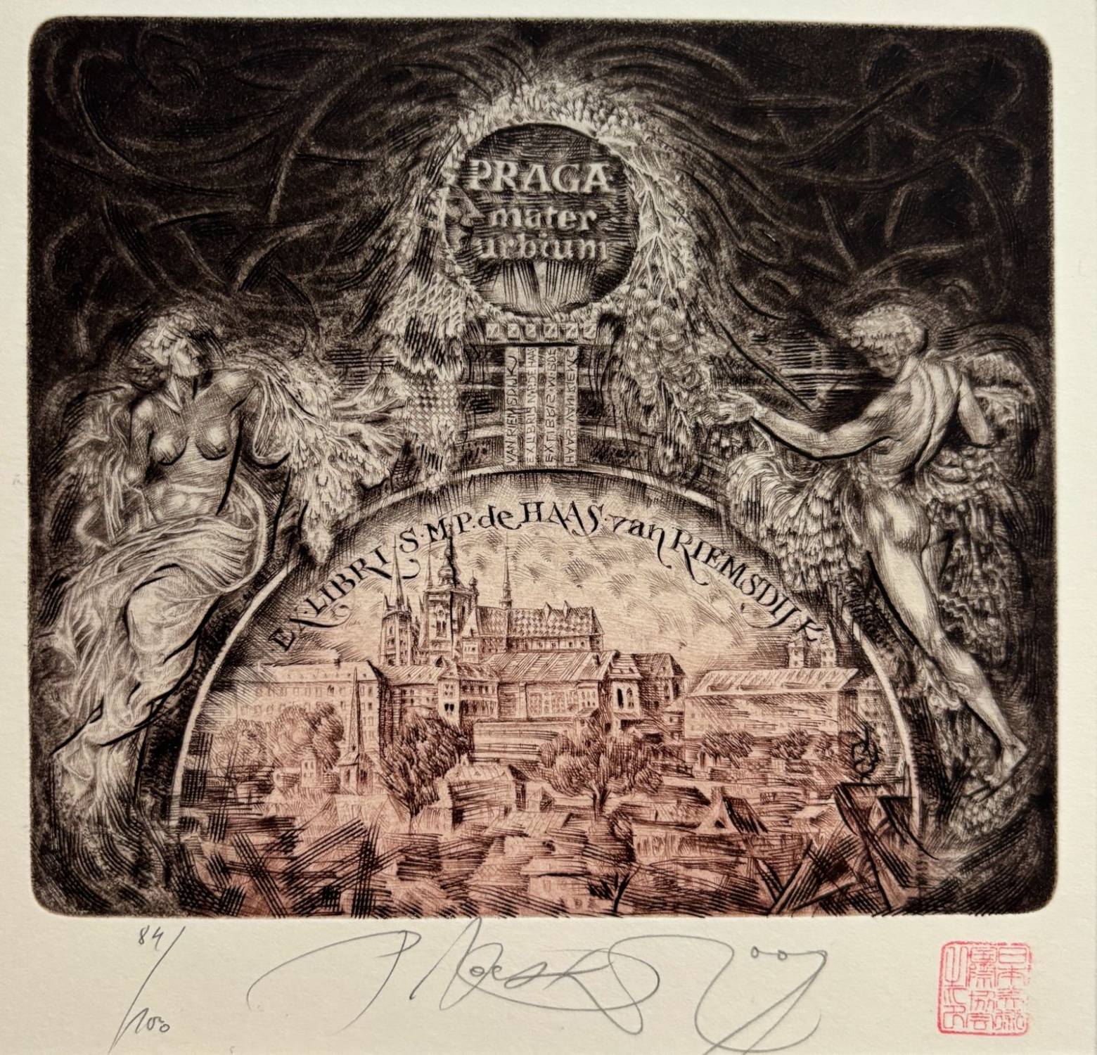 Ex Libris S. M. P de Haas van Riemsdijk