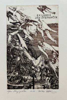 Stroj života (Ex Libris Ján Štefančík)