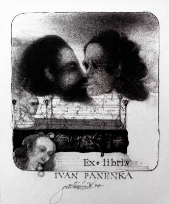 Ex Libris Ivan Panenka