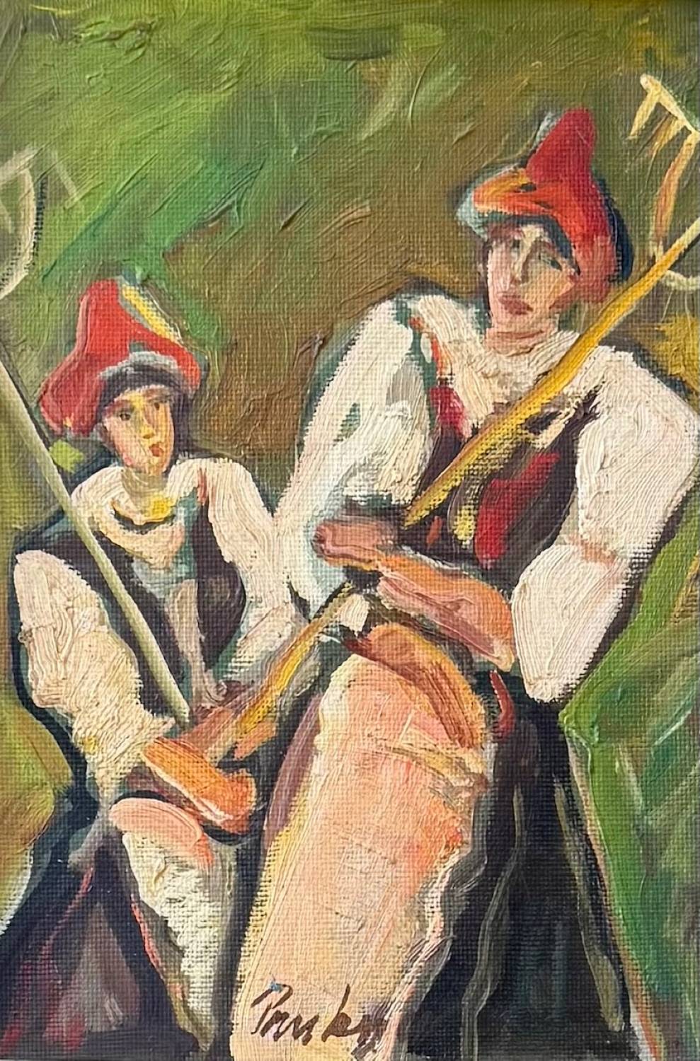 Dievky s hrablama