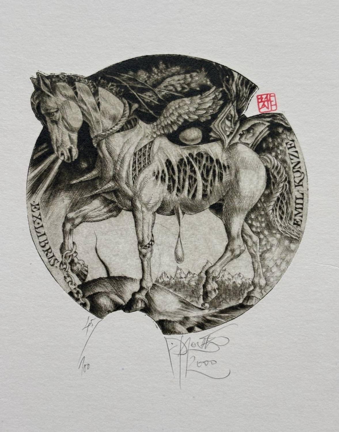 Ex Libris Emil Kunze
