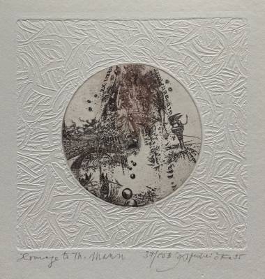 Ex Libris Gil Beumont - Hommage to The Mann