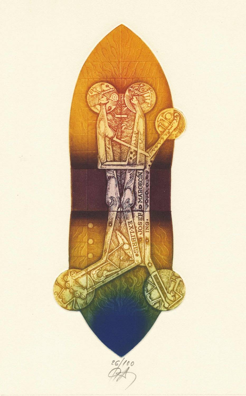 Ex libris Josef Margecín
