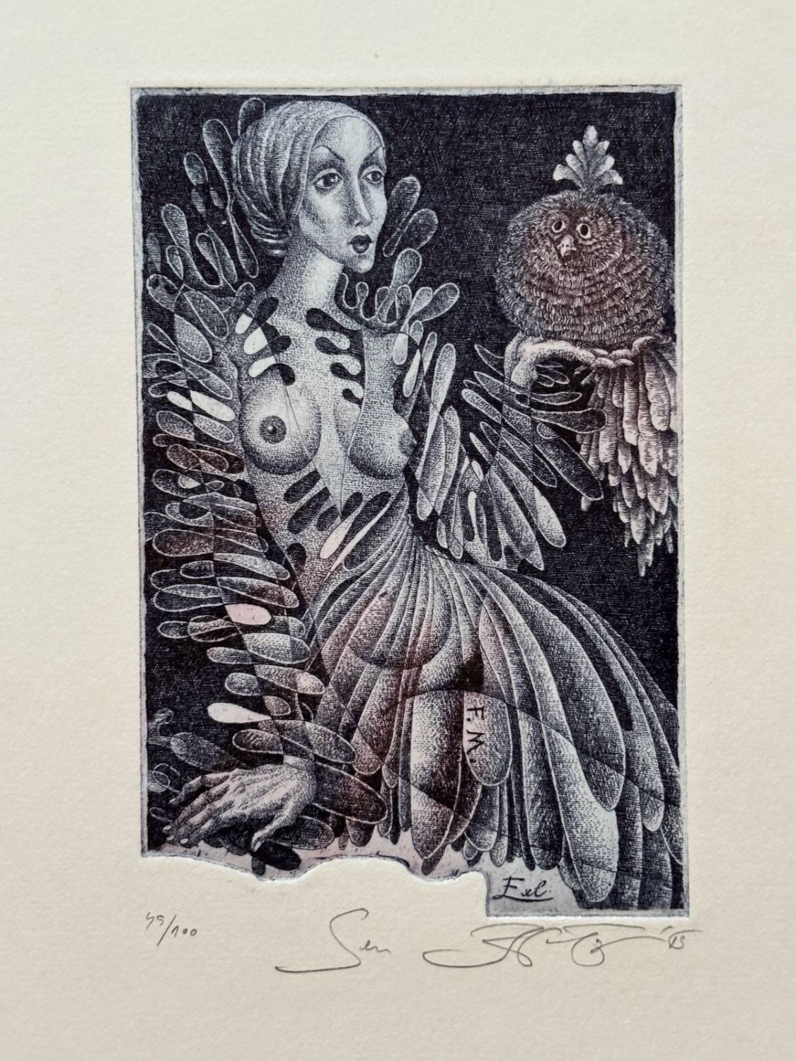 Sen (Ex Libris F. M.)