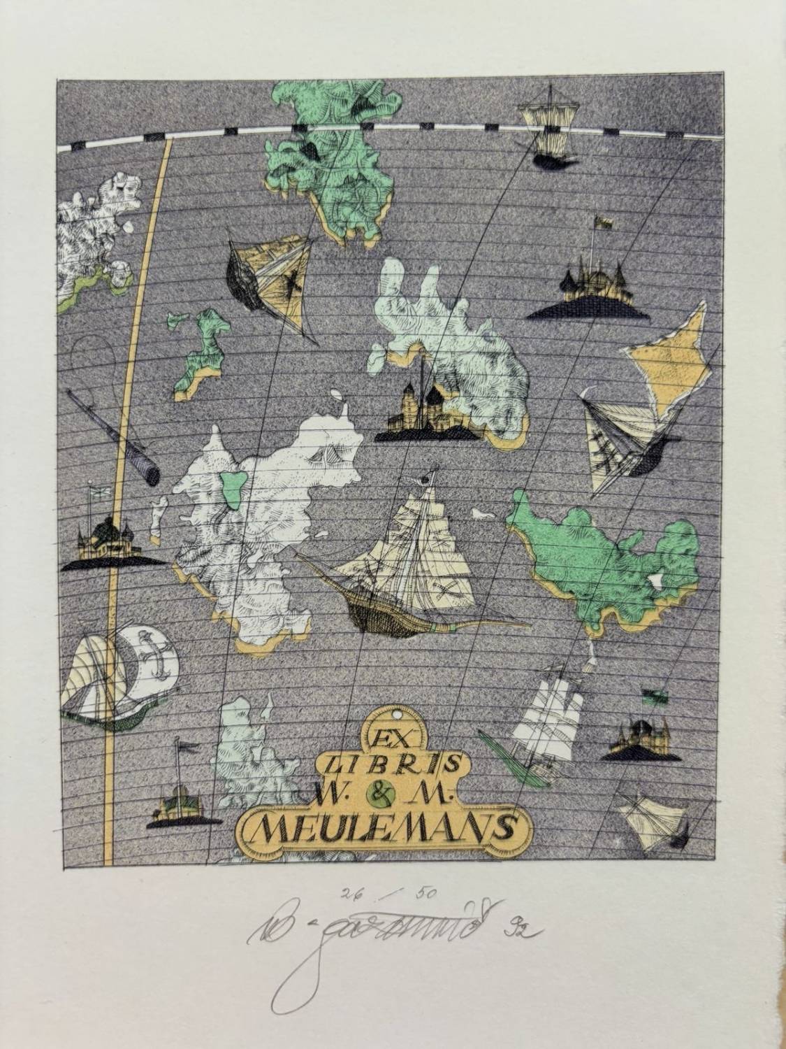 Ex libris W. a M. Meulemans
