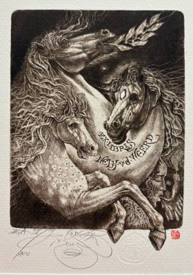 Ex libris Nely V. D. Weerd