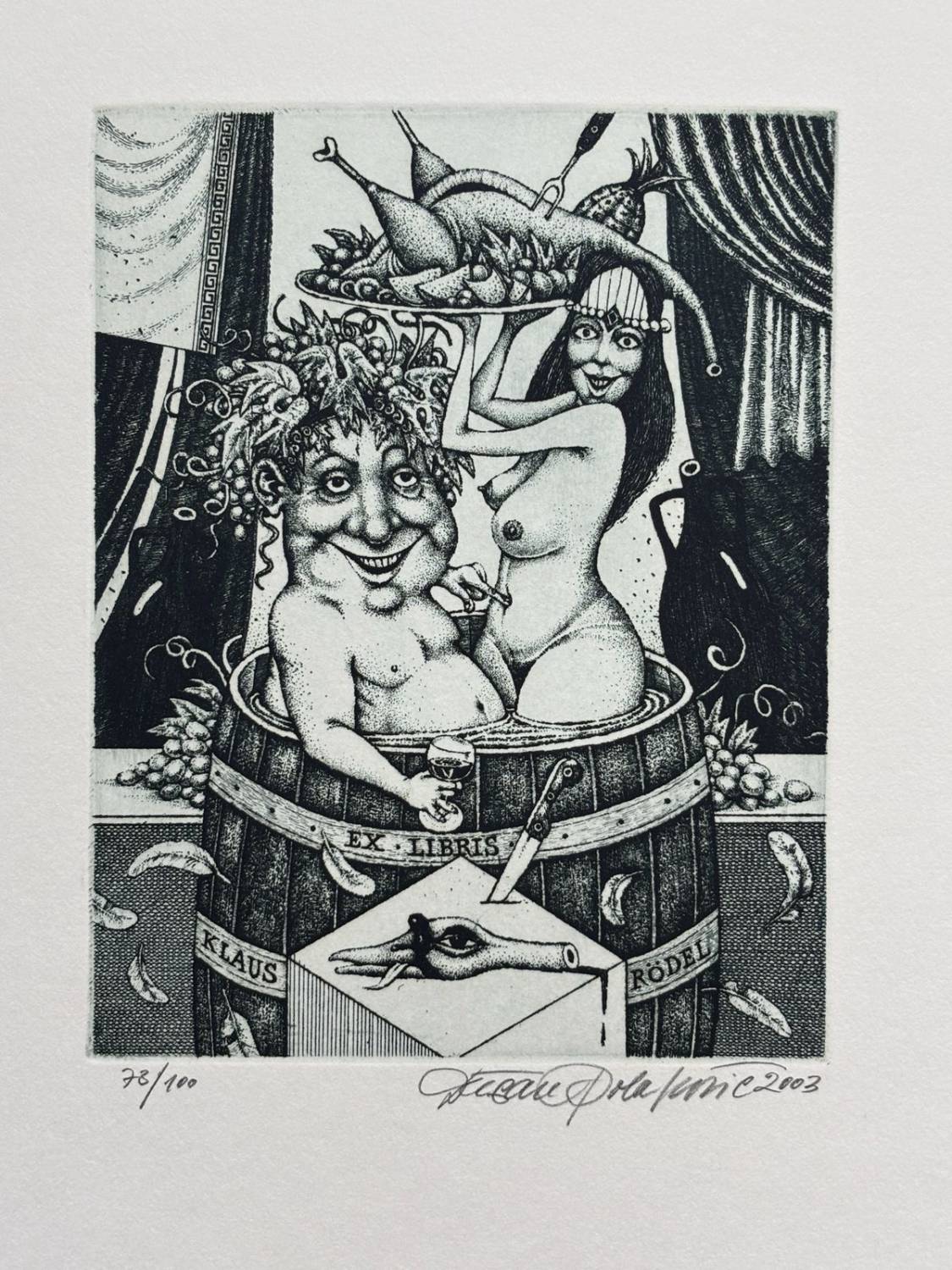 Ex libris Klaus Rodel