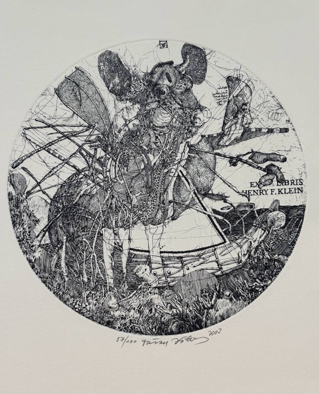 Ex libris Henry F. Klein