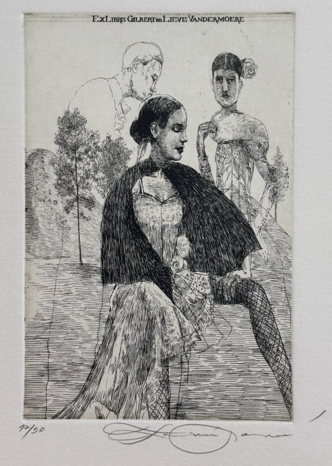 Ex libris Gilbert en Lieve van der Moere
