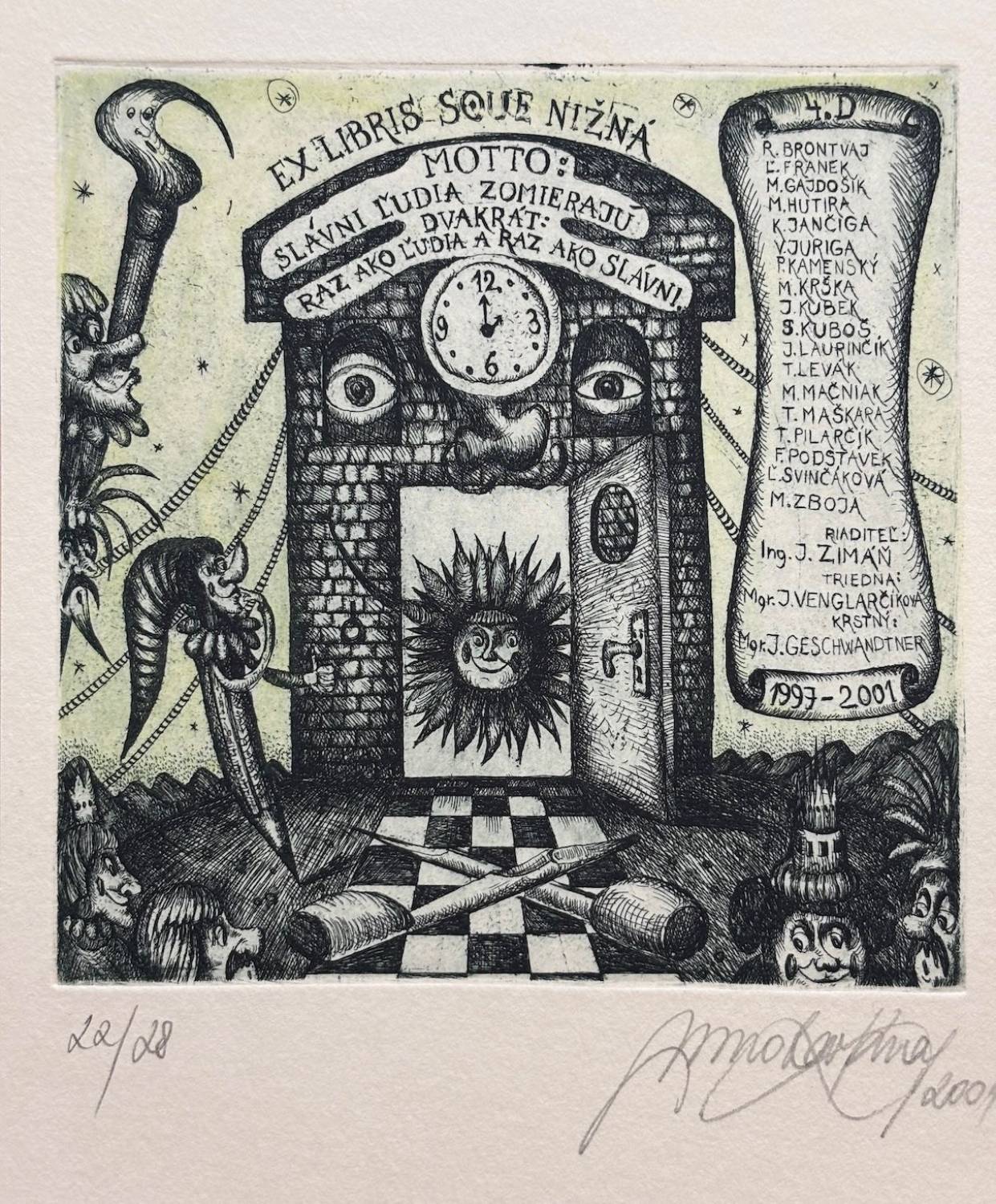 Ex Libris SOUE Nižná