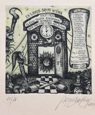 Ex Libris SOUE Nižná