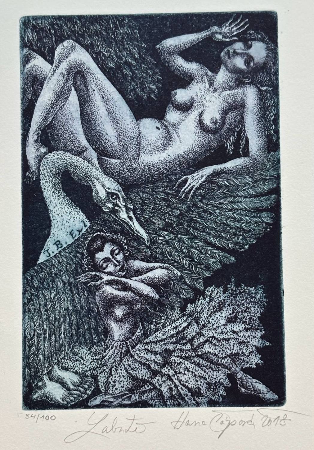 Labute (Ex libris J. B.)
