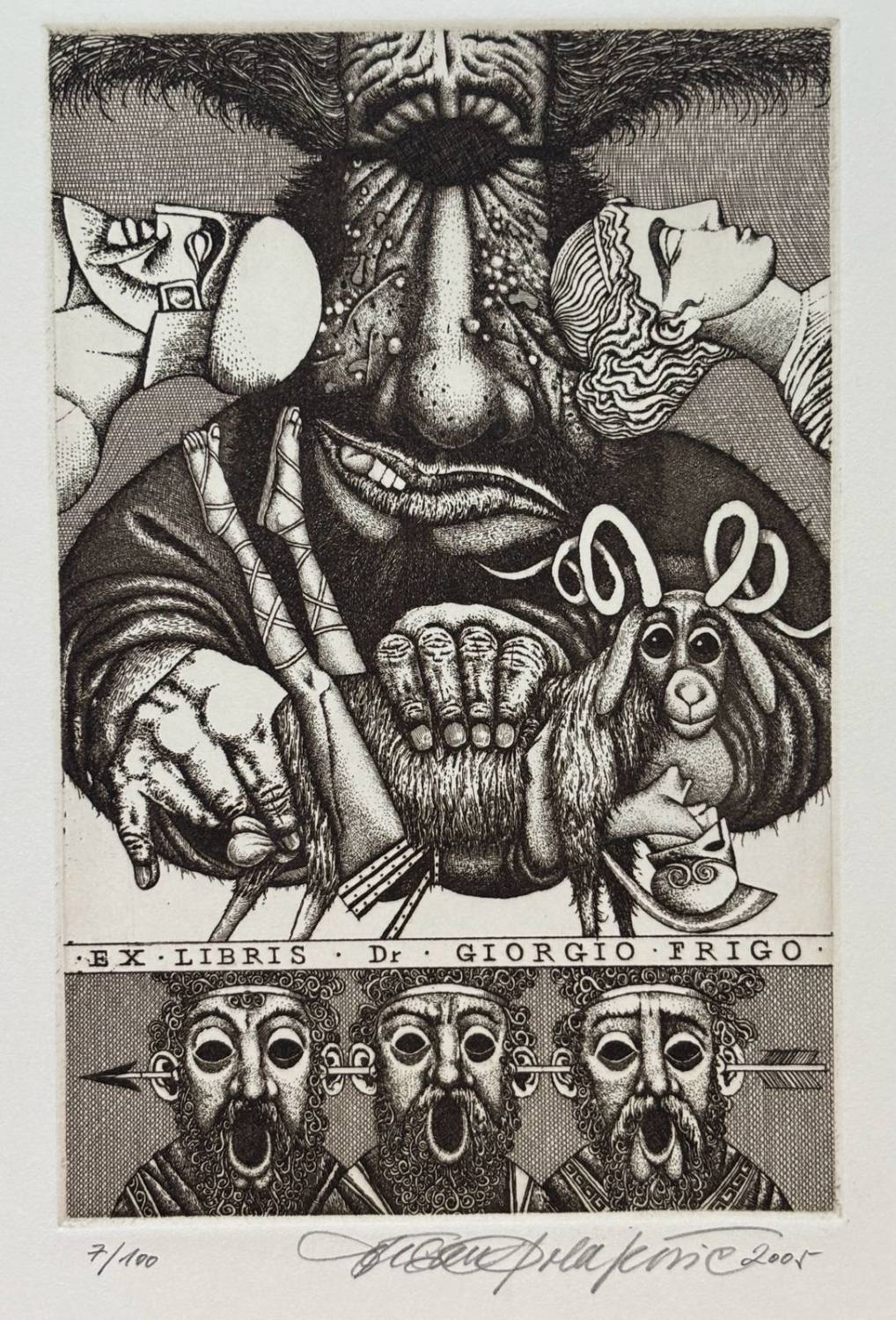 Ex libris Dr. Giorgio Frigo