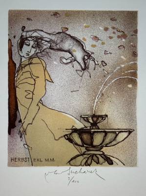Herbst (Ex libris M. M.)